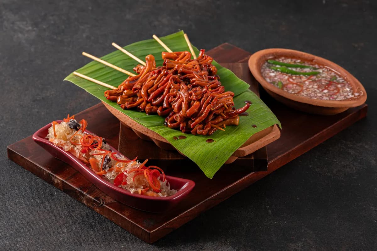 Chicken Isaw