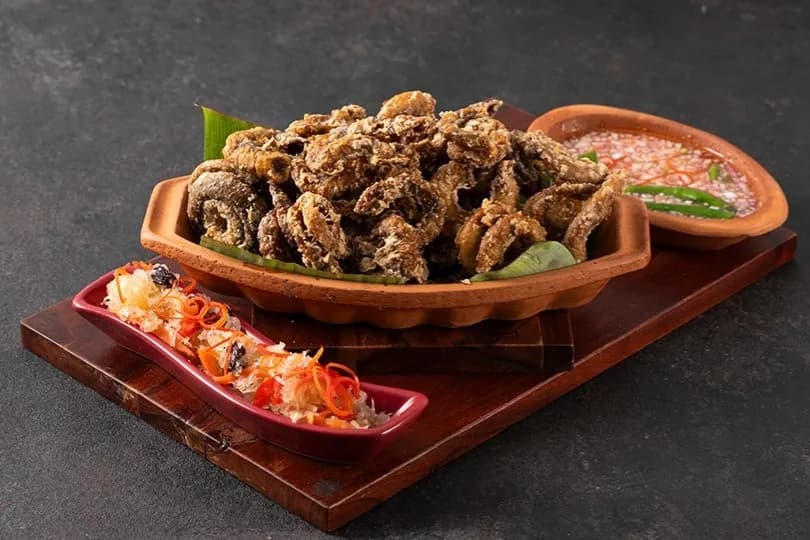 Fried Beef Intestine