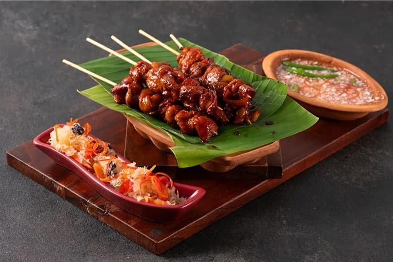 Grilled Chicken Skin