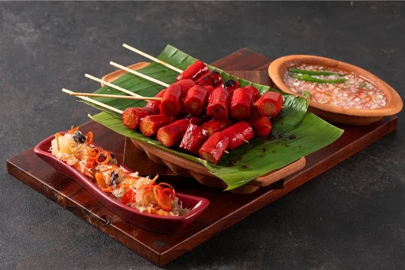 Grilled Mini Hotdog